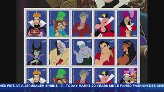 US Postal Service Unveils Stamps Featuring Disney Villains US Postal Service Unveils Stamps Featuring Disney Villains