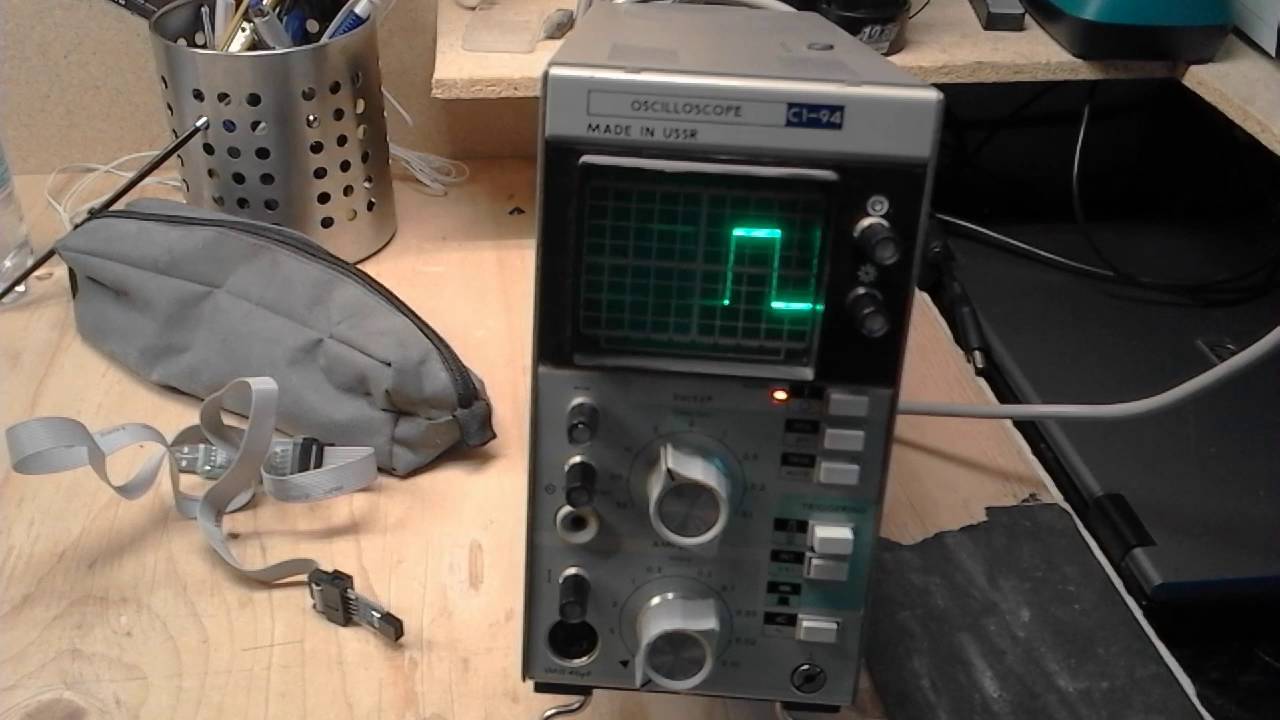 C1-94 Oscilloscope problem. - YouTube