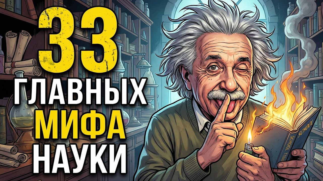 33 научных ФЕЙКА, которые мы учили в школе (Полный БРЕД)