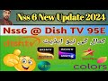 Nss 6 95 + DD free Dish 93.5 East ku band New update  FTA  chanal list 2024 Baba Dish Anteena