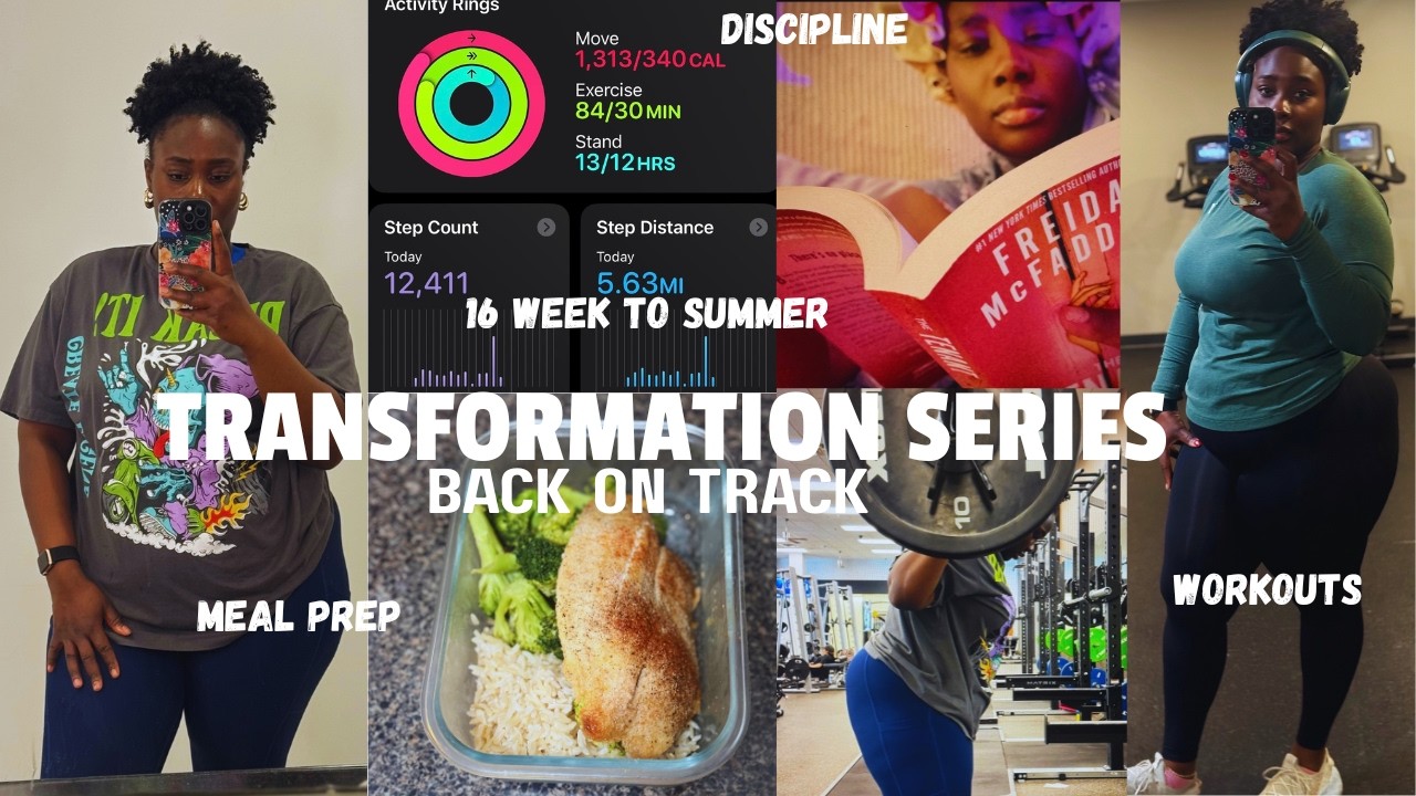 TRANSFORMATION SERIES | I AM BACK ON TRACK GUYS 16 WEEKS UNTIL SUMMER WORKOUTS