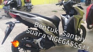 REVIEW KNALPOT PROLINER PRO SV ALL NEW HONDA VARIO 150 || ADEM ADEM BACOT 🔥💨