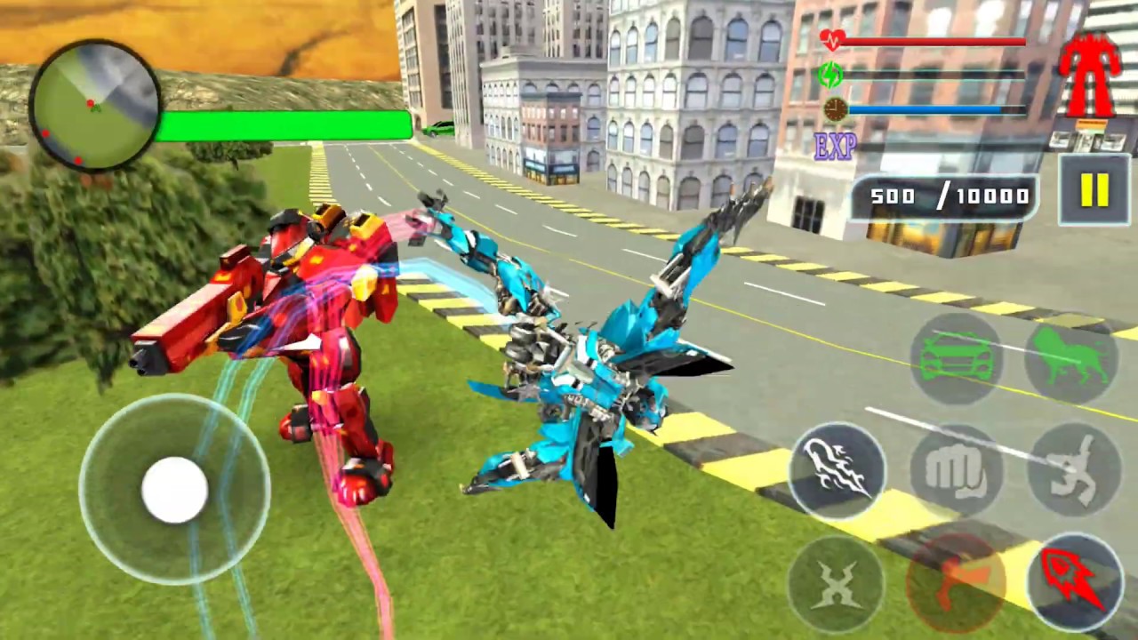 Lion Robot Car Transforming Games (Buntoo Games) | Android Gameplay HD