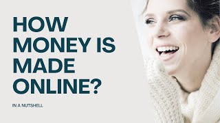 How money is made online with affiliate marketing