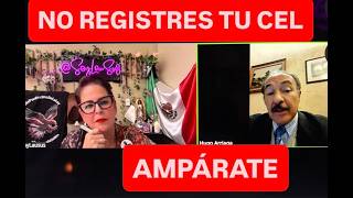'NO REGISTRES TU CELULAR. AMPÁRATE.' Entrevista al Dr. Hugo Arriaga