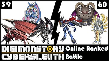 Digimon Story: Cyber Sleuth Online Battle 59 & 60 (Live Com)