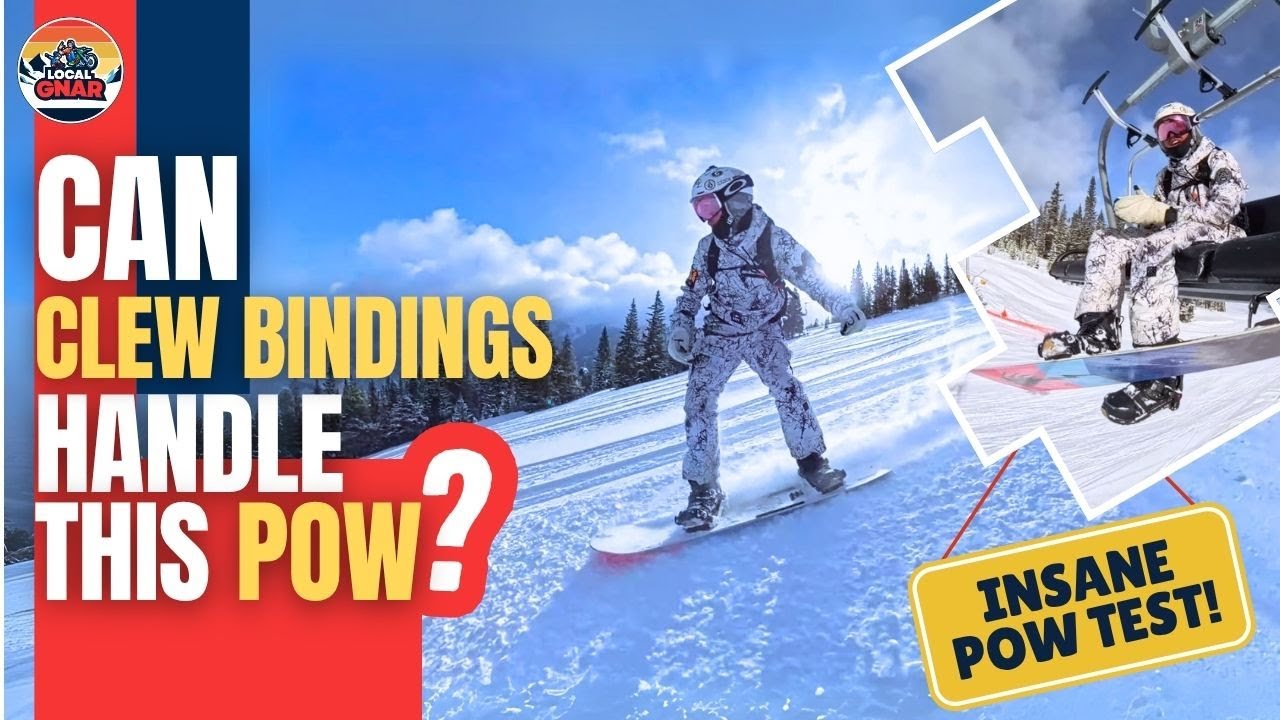 STEEP & DEEP - CLEW BINDING Snowboarding Powder Copper MTN