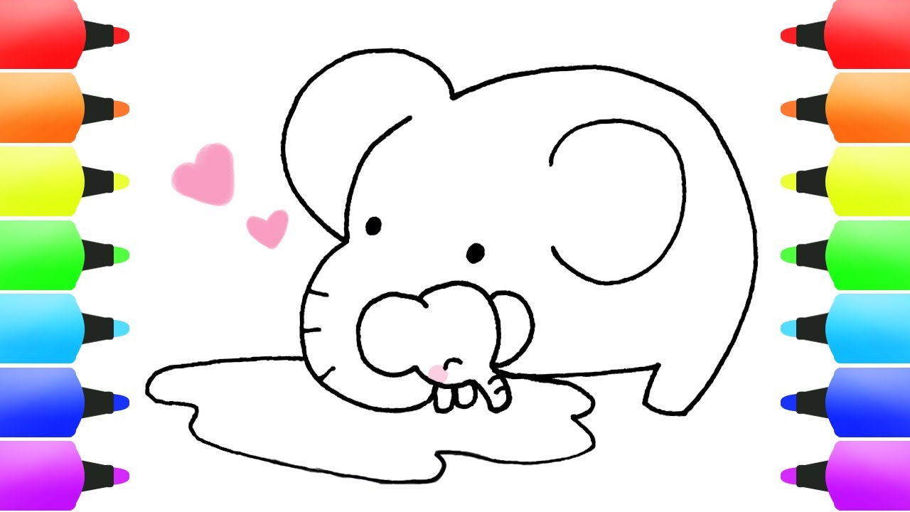 how to draw a cute baby animals