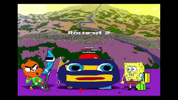 MUGEN Fight Team Mordecai Vs Team SpongeBob Going Weirdness Every