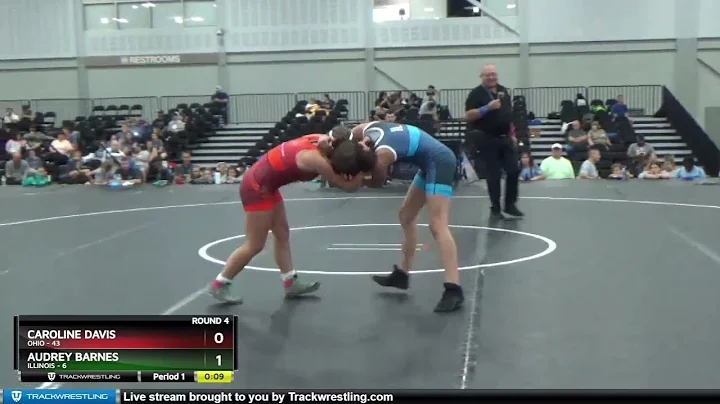 119 Lbs Round 4 (8 Team) - Caroline Davis, Ohio Vs...