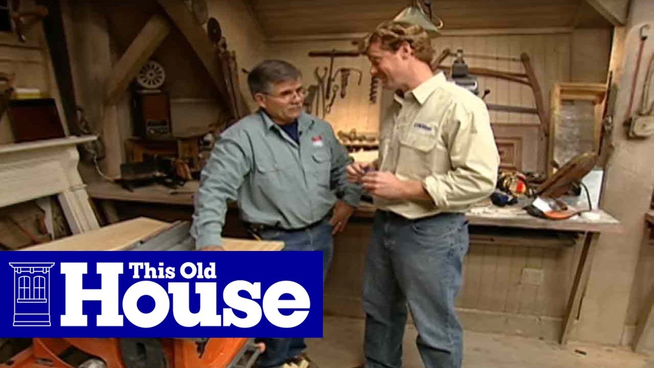 Как воссоздать профили молдингов | Этот старый дом