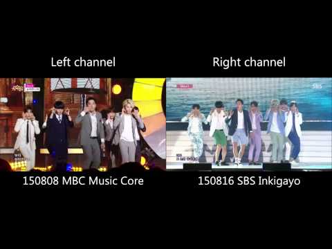 Super Junior - Devil [LIVE MR comparison]