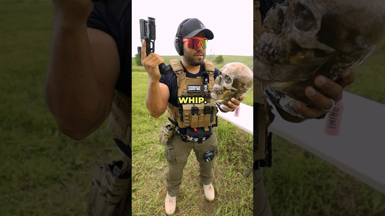 How Hard Can I Pistol Whip This Guy?