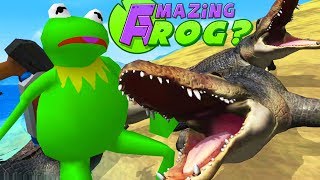 NEW CROCODILES vs KERMIT THE FROG - Amazing Frog Part 170 | Pungence