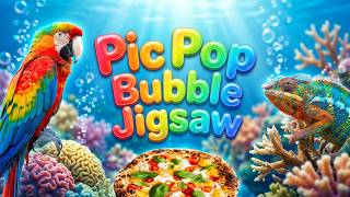 Pic Pop: Bubble Jigsaw Game Mobile Game | Gameplay Android