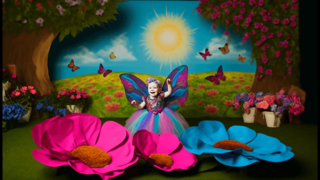 🦋 IROLEHOME Kids Fairy-Butterfly-Wings-Costume | Best Butterfly Costume for Toddler Girls 🧚‍♀️