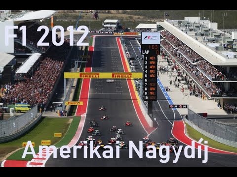 F1 2012: Amerikai Nagydíj (időmérő,teljes futam,karrier) RACE 19 - YouTube