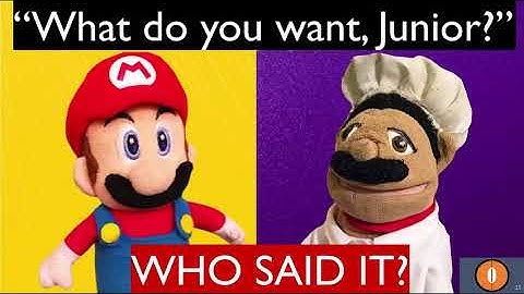 Guess The SML Character From The Quote   SML Quiz   SuperMarioLogan Trivia Game