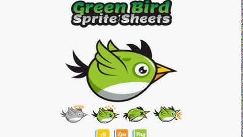 Flappy Game Character   Flying Bird Sprite Sheets