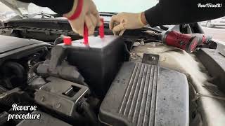 How To Replace Battery 2018 Mazda 6 Sport #batterychange