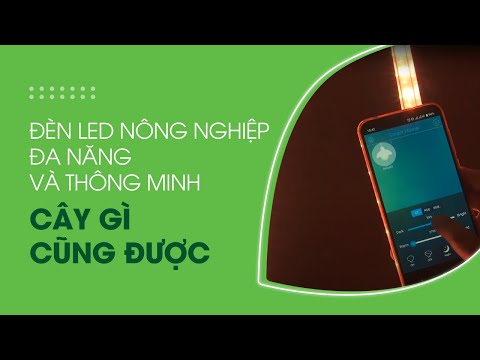 Video Đèn LED nông nghiệp đa năng và thông minh - cây gì... - youtube