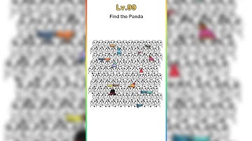 Brain Out level 99 - Find the panda