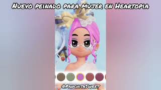 Nuevo peinado para mujer en Heartopia ¡Es muy lindo! 💖 #heartopia #juegos #cozy
