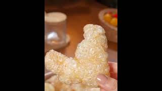 This is a new way to make pig skin that is very popular on the Internet recently.