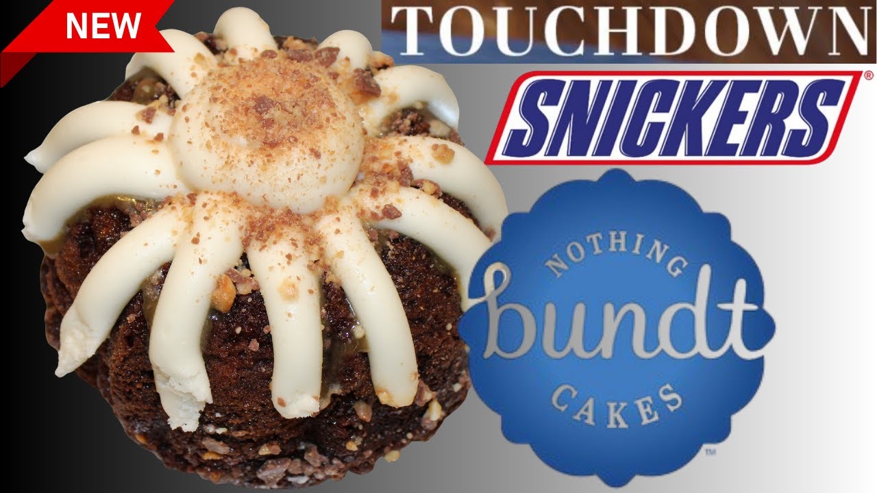 Nothing Bundt Cakes Touchdown made with Snickers Review