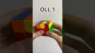 OLL 1 tutorial #rubikscube