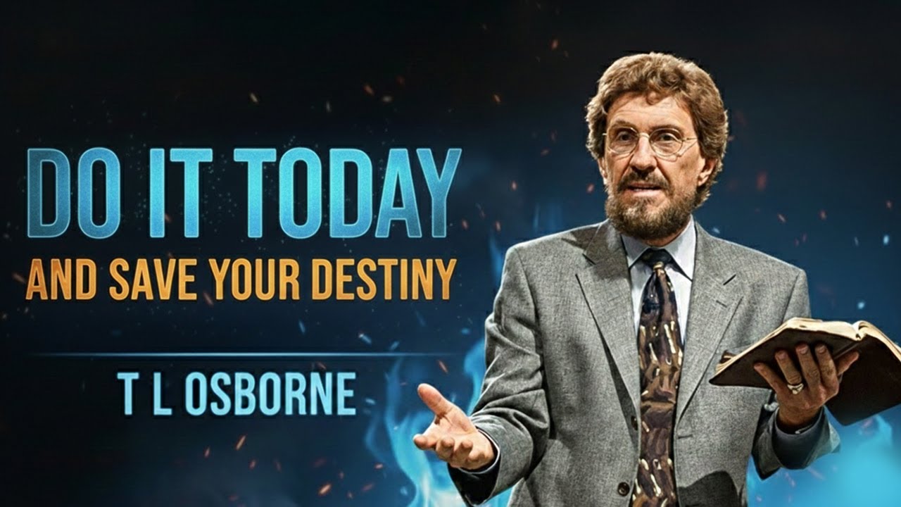 DO IT TODAY AND SAVE YOUR DESTINY | T.L OSBORNE
