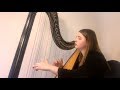 lovely - Billie Eilish & Khalid (Harp Cover by Arianna Worthen)