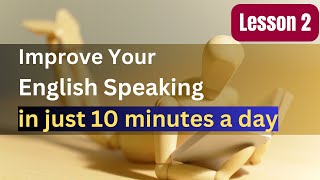 Improve your English speaking | Lesson 2: Reading Books (basic level) | Listen and Repeat