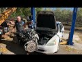 DIY ENGINE SWAP 2005 Honda Accord k24A4 to JDM k24a replacement