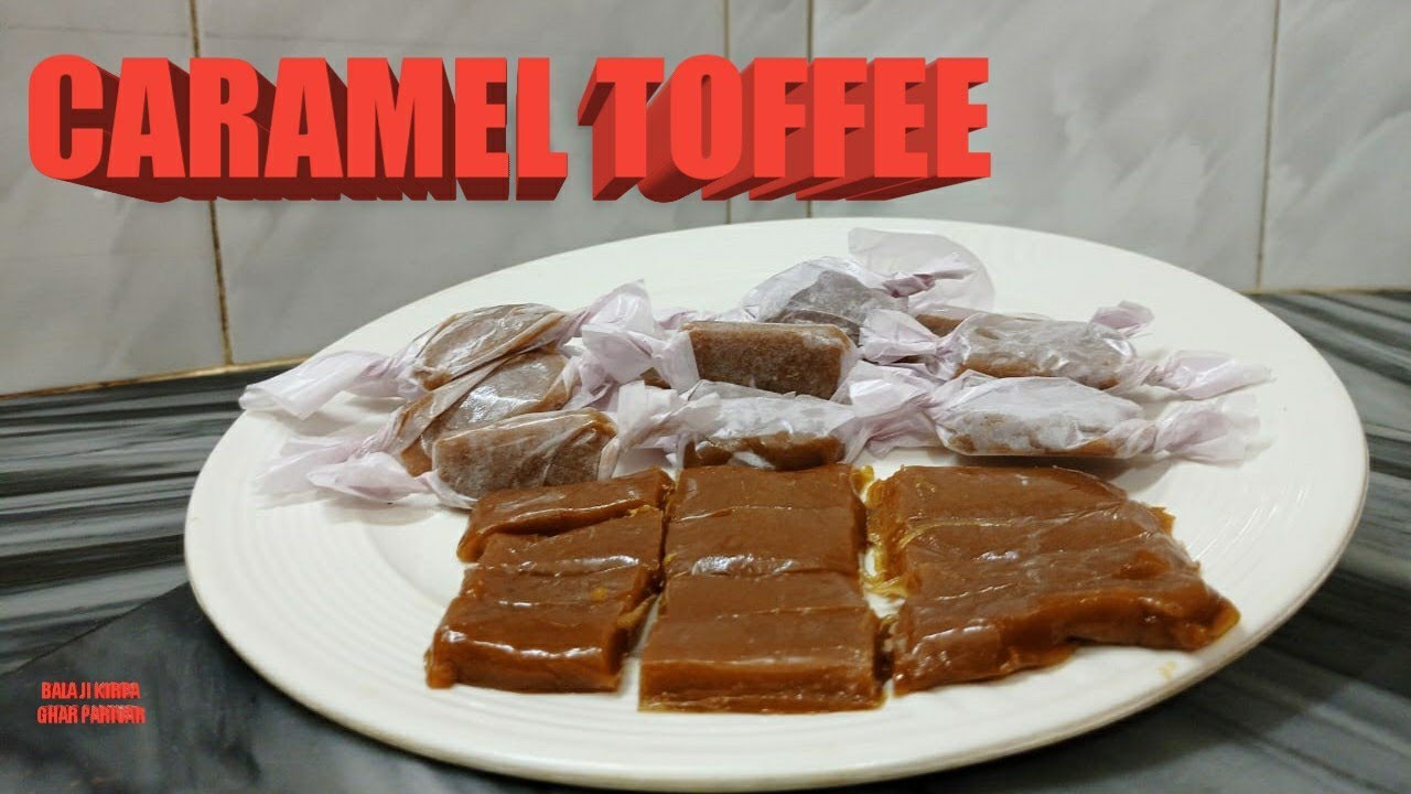 CARAMEL TOFFEE RECIPEE// toffee recipe YouTube
