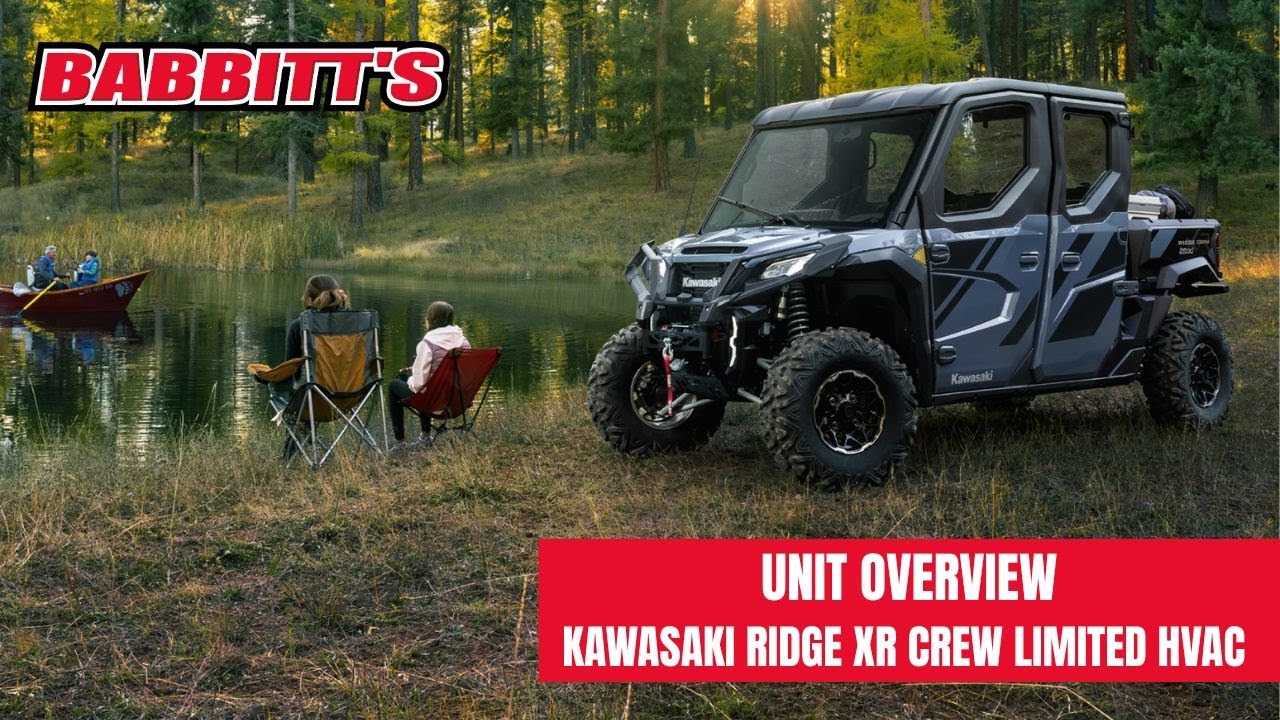 2025 Kawasaki Ridge XR Crew Limited HVAC | Unit Overview - YouTube