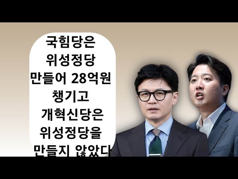 누가 <strong>정당</strong> <strong>보조금</strong> 사기를 쳤나, 이젠 알 수 있다!