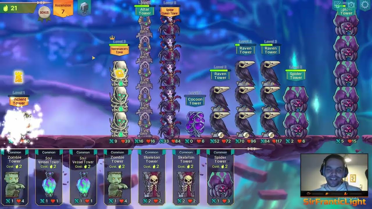 Back to back run? Necromancer Ascension 7 & 8 | Epic Auto Towers