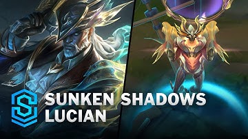 Sunken Shadows Lucian Skin Spotlight - Pre-Release - PBE Preview - League of Legends