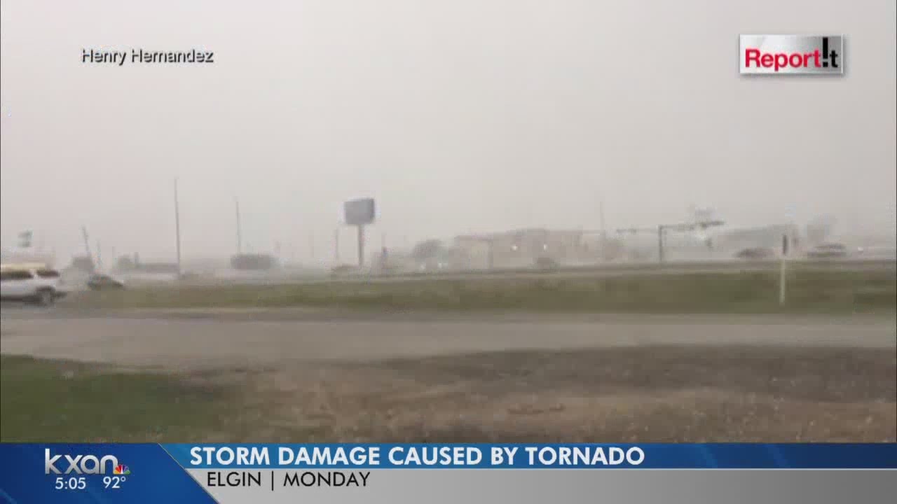 Elgin tornado tosses cows a quarter mile YouTube
