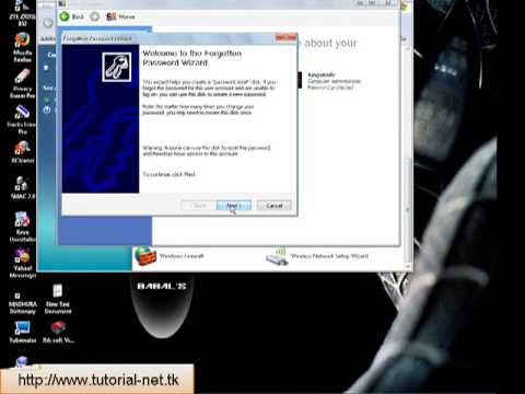 How to create password rescue (reset) disk Windows XP