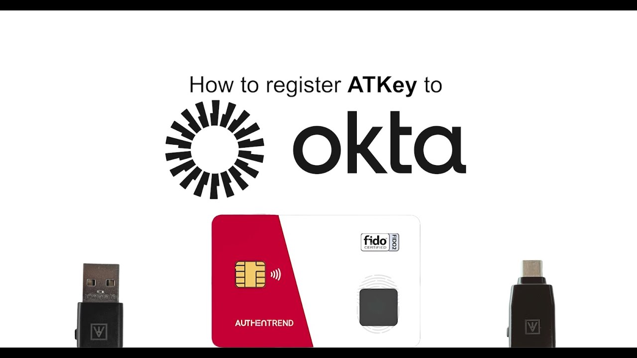 ATKey Tutorial | Register ATKey to Okta Account - YouTube