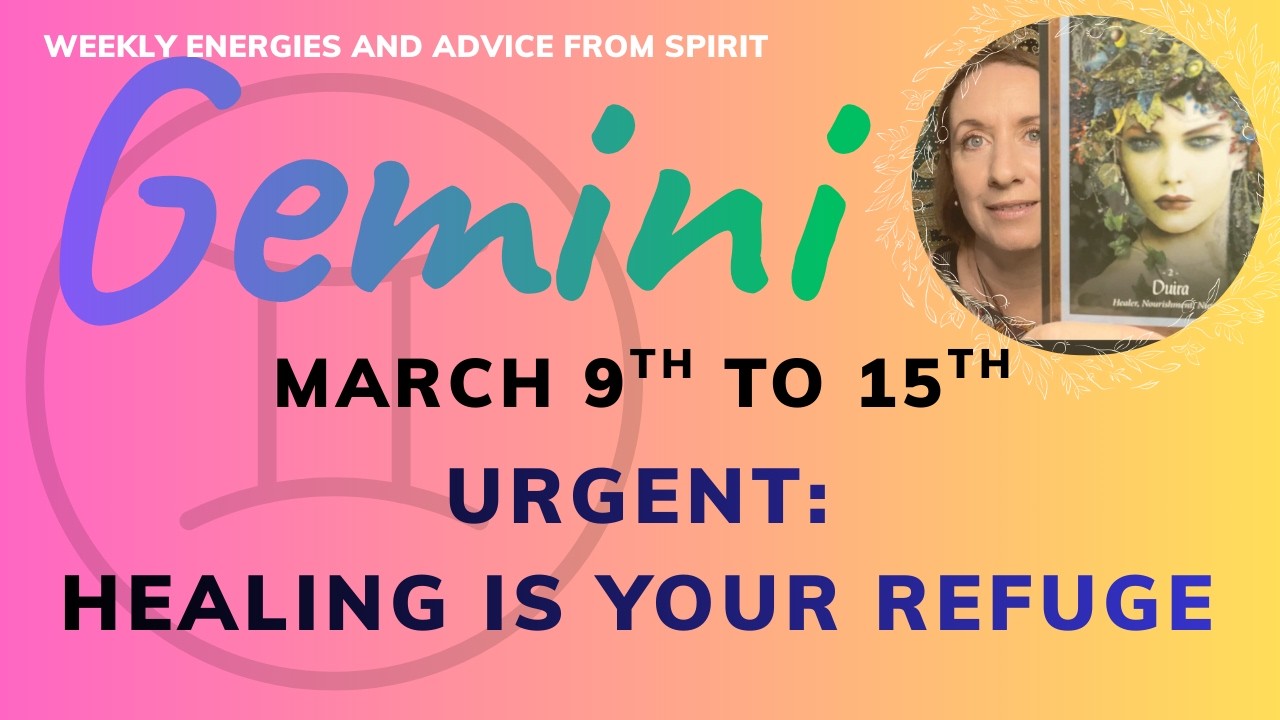GEMINI! Your wellbeing is a sacred mandate from Spirit right now. The wheel is turning.