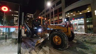 Amazing snow removal operation in Ottawa