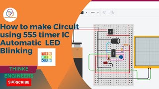 How to make circuit using 555 IC automatic LED blinking without Programming screenshot 2