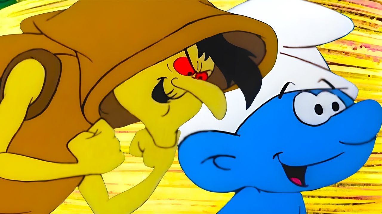 ¡La bruja malvada está detrás de ti! | Los pitufos | WildBrain Historias De Miedo Para Niños 👻 🎃