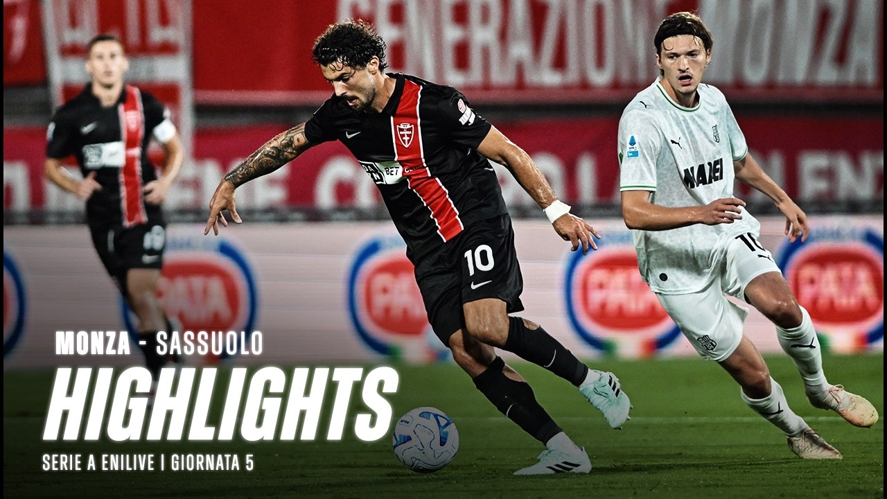 MONZA 2 - 1 SASSUOLO | HIGHLIGHTS SERIE A ENILIVE