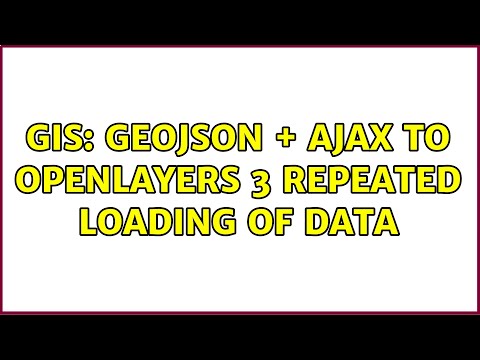 GIS: Geojson + Ajax to openlayers 3 repeated loading of data