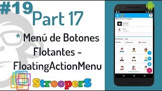 Full #19. How to make a floating button menu on Android - FloatingActionMenu Guide