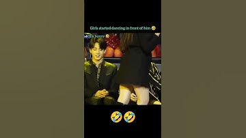 jin reaction when female idols started dancing in front of him#bts #shorts#foryou #funny